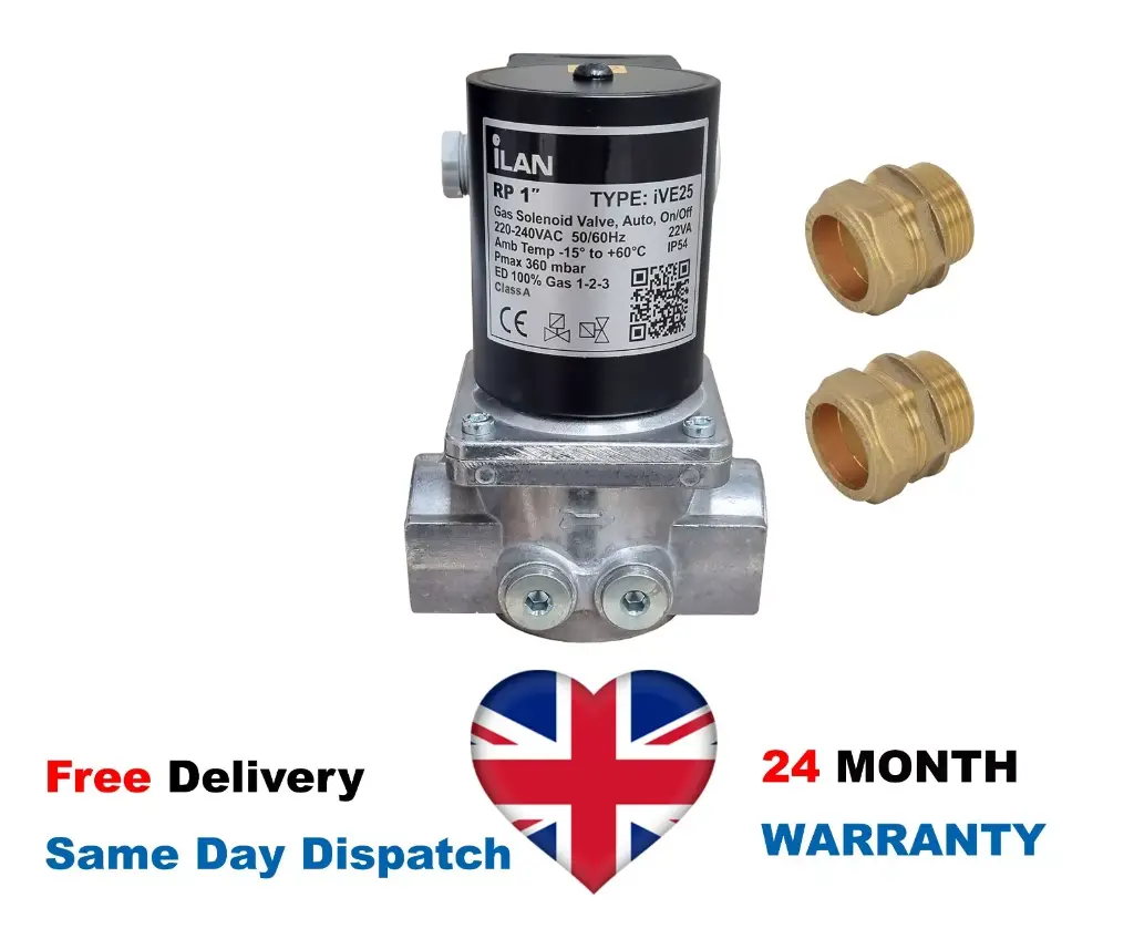 iLAN Gas Solenoid Valves range