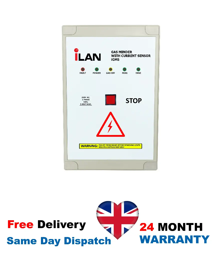 iLAN Gas Interlock System with Built-in Fan Current Sensors