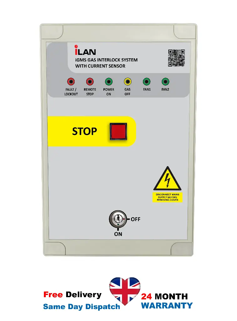 iLAN Gas Interlock System with Built-in Fan Current Sensors