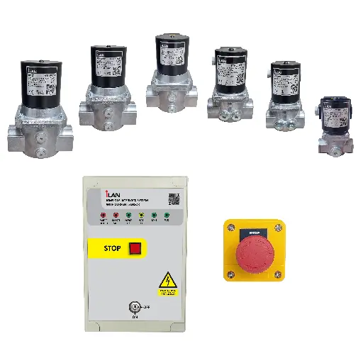 iLAN Gas Interlock System with Built-in Fan Current Sensors